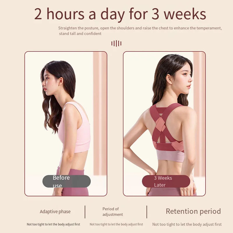Back and Back Excellent Hunchback Correction Device Posture Correction Belt Adult Female Invisible Belt Correction